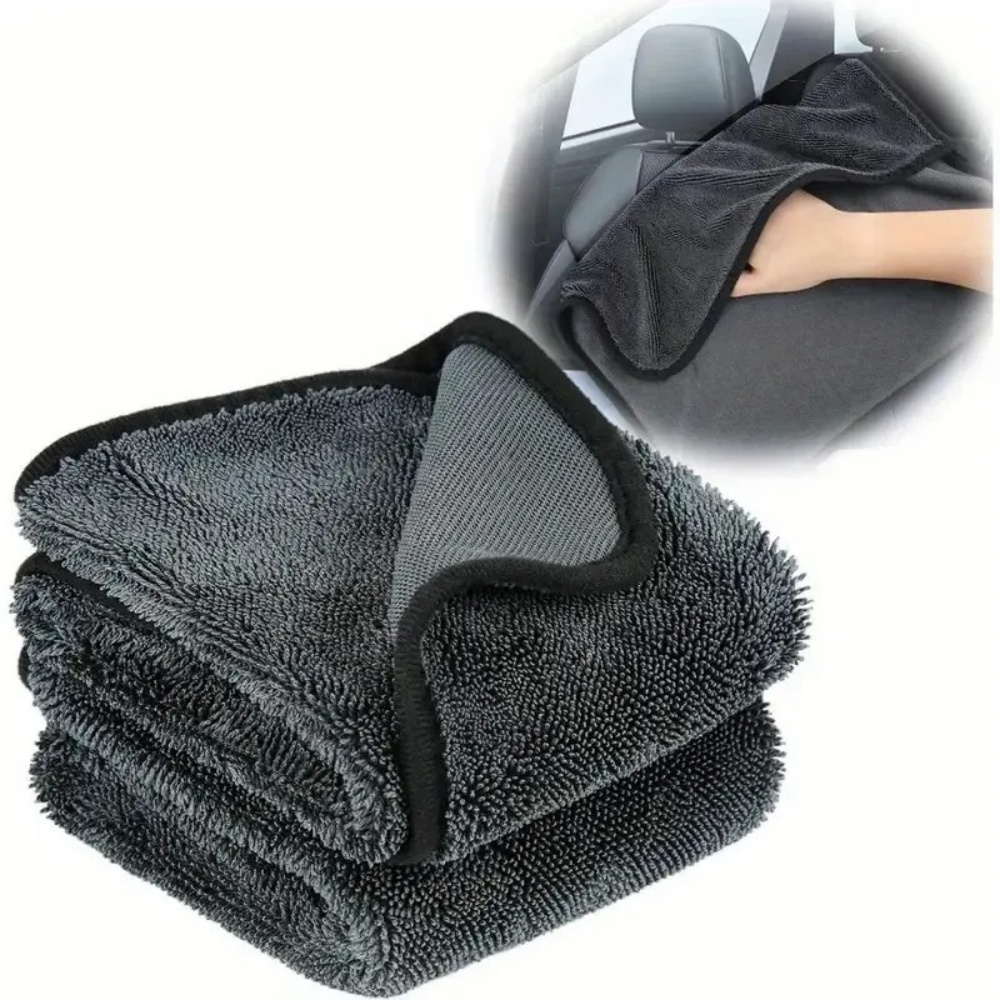 Travel Towel Quick Dry - Ultra-Absorbent Microfiber Cleaning Cloth - Soft,