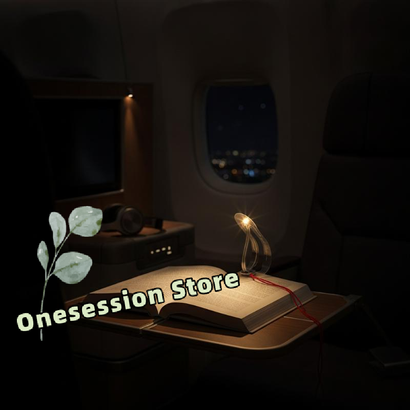Travel Reading Accessories - Ultra Thin LED Bookmark Reading Light