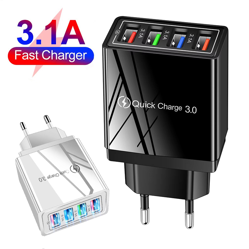 Xiaomi Travel Accessories - EU US Plug USB Charger Quick
