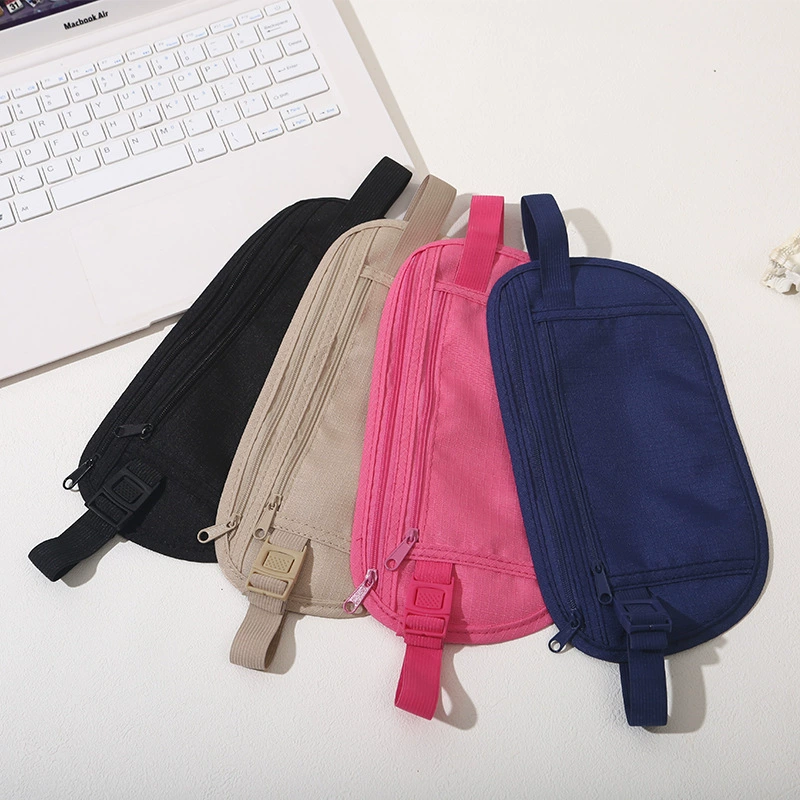 Money Belt Hidden - Outdoor Invisible Travel Waist Pouch for