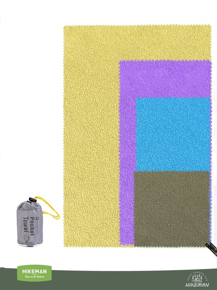 Travel Towel Quick Dry - HIKEMAN Outdoor Quick-drying Towel Camping Hiking
