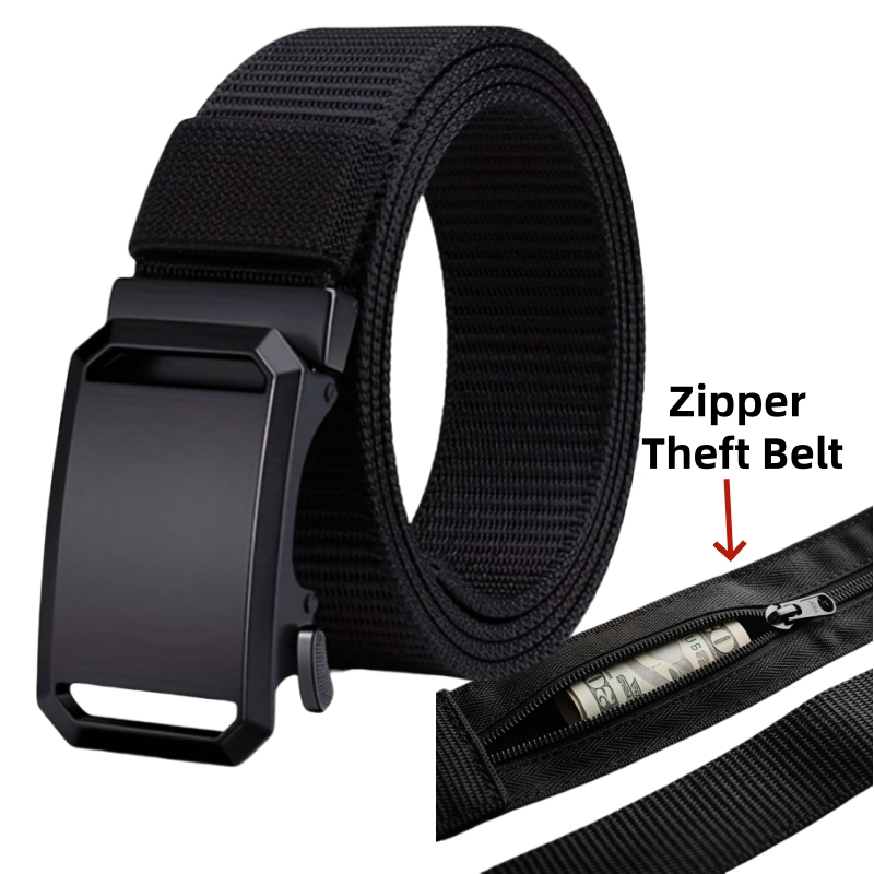 Money Belt Hidden - New A Travel Cash Anti-Theft Belt