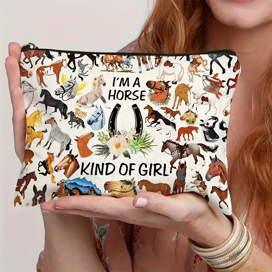 Travel Accessories For Girls - 1Pc Equestrian Style, I'M a Girl