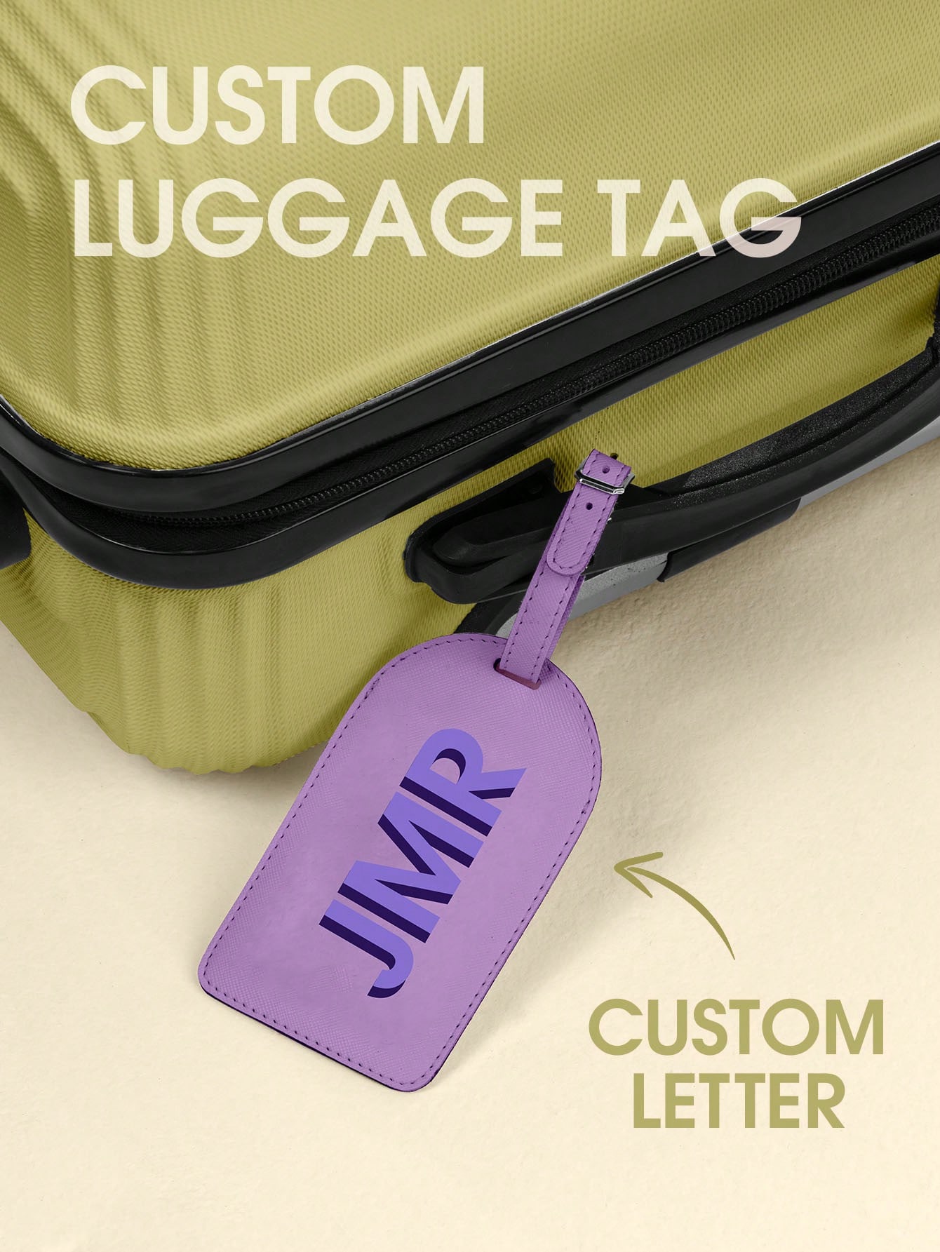 Personalized Initial Luggage T - Travel Accessories International 评论和价格
