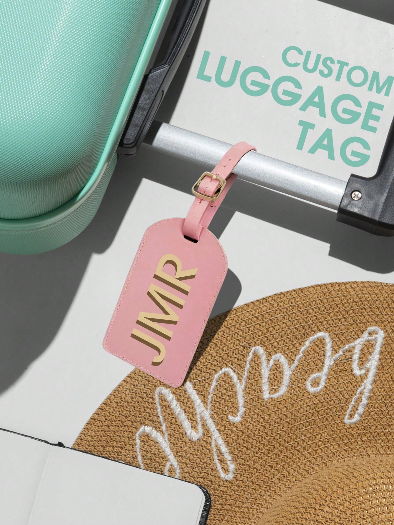 Personalized Initial Luggage T - Travel Accessories International 评论和价格