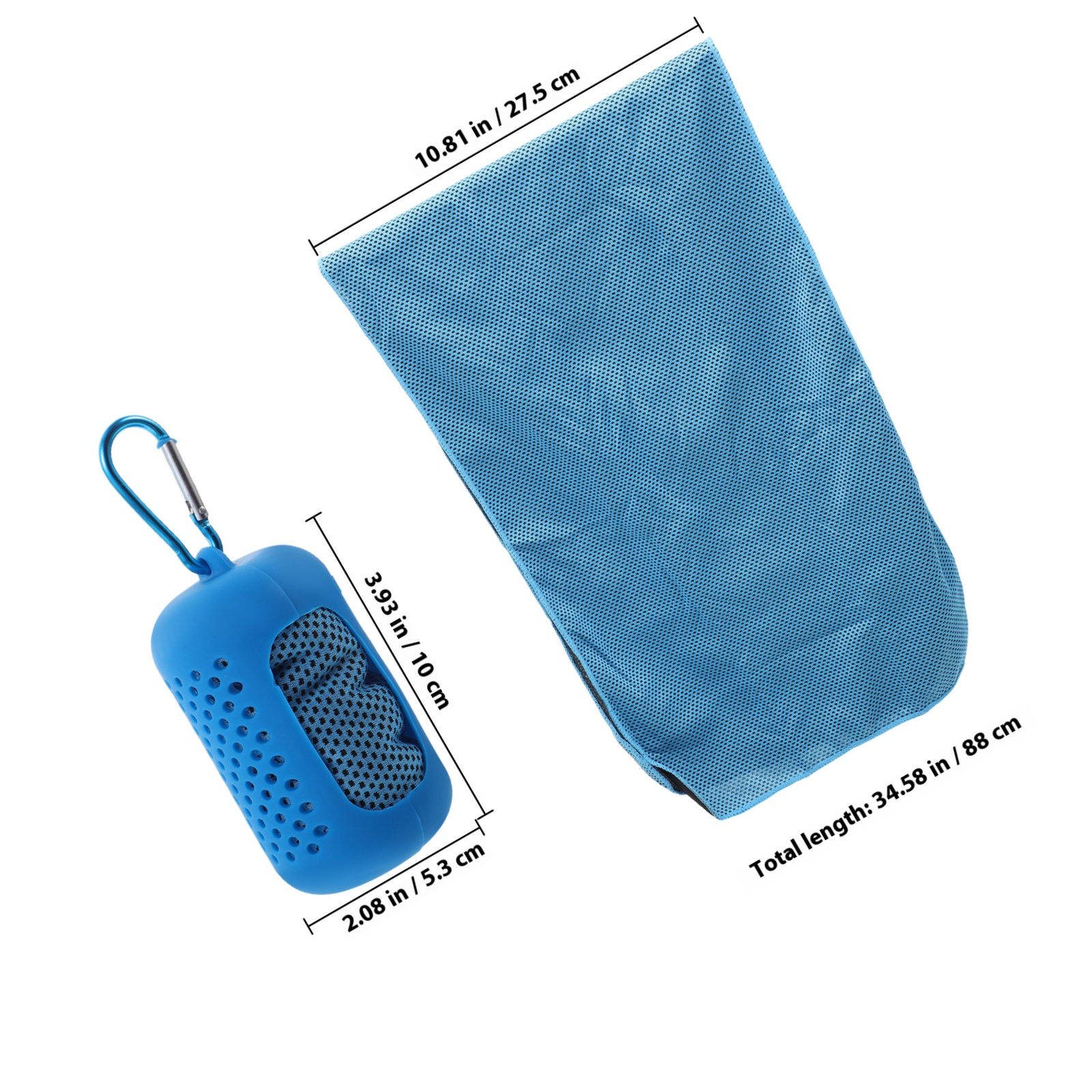 2Sets Quick Dry Cooling Towel  - Travel Towel Quick Dry 评论和价格