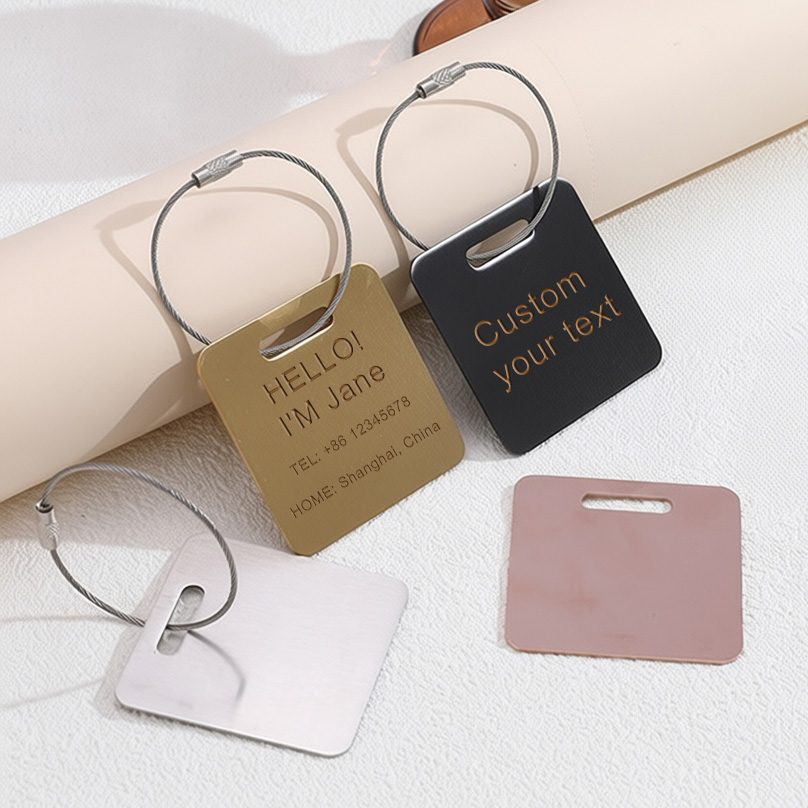 Custom Name Luggage Tag Laser  - Travel Accessories International 评论和价格