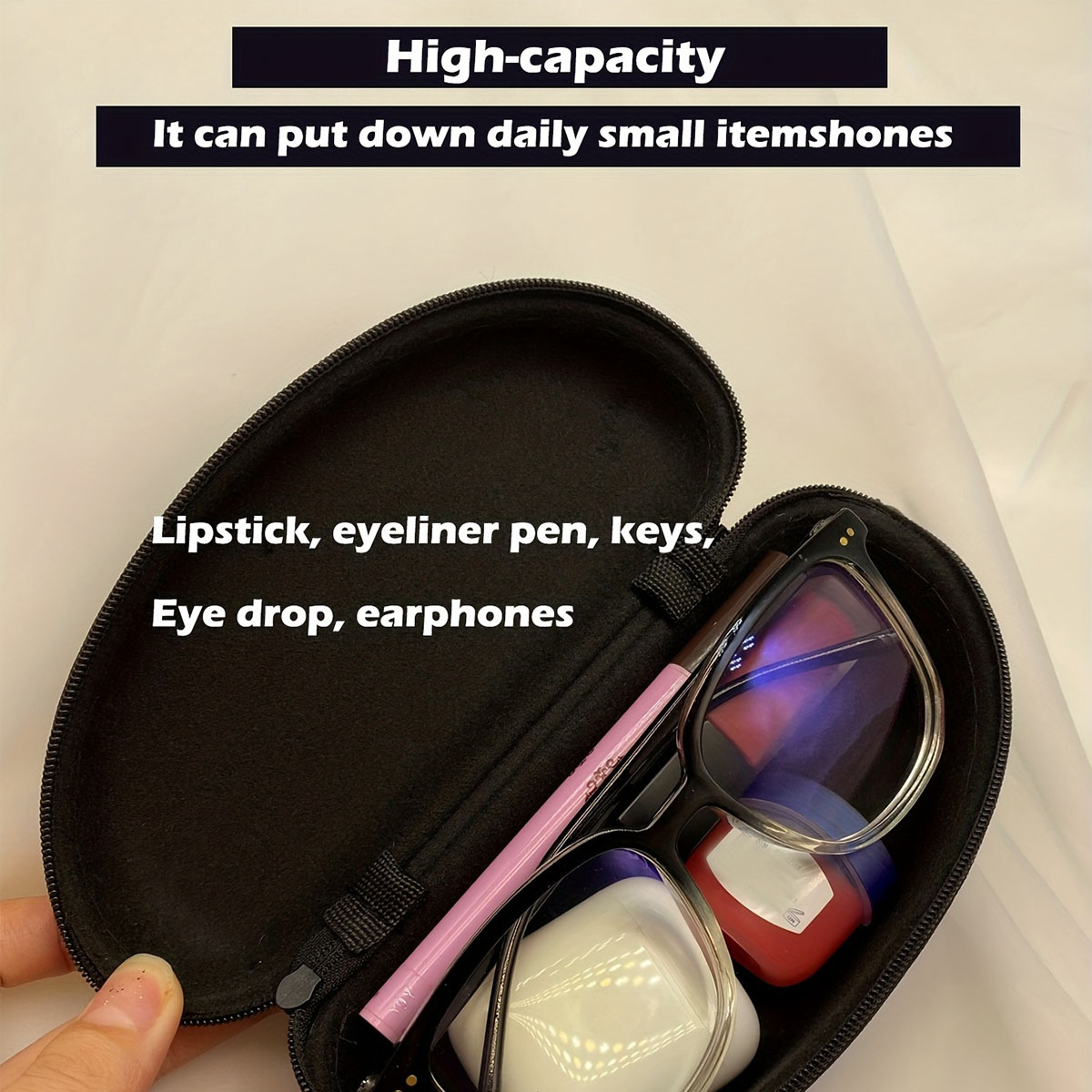 Protective Hard Shell Glasses  - Travel Reading Accessories 评论和价格