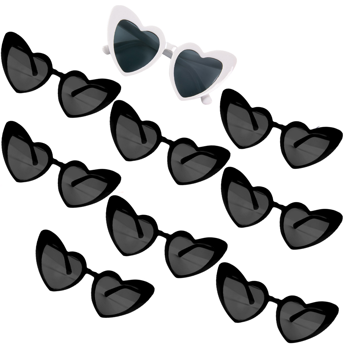 Heart Shaped Sunglasses for Wo - Travel Accessories Shops 评论和价格