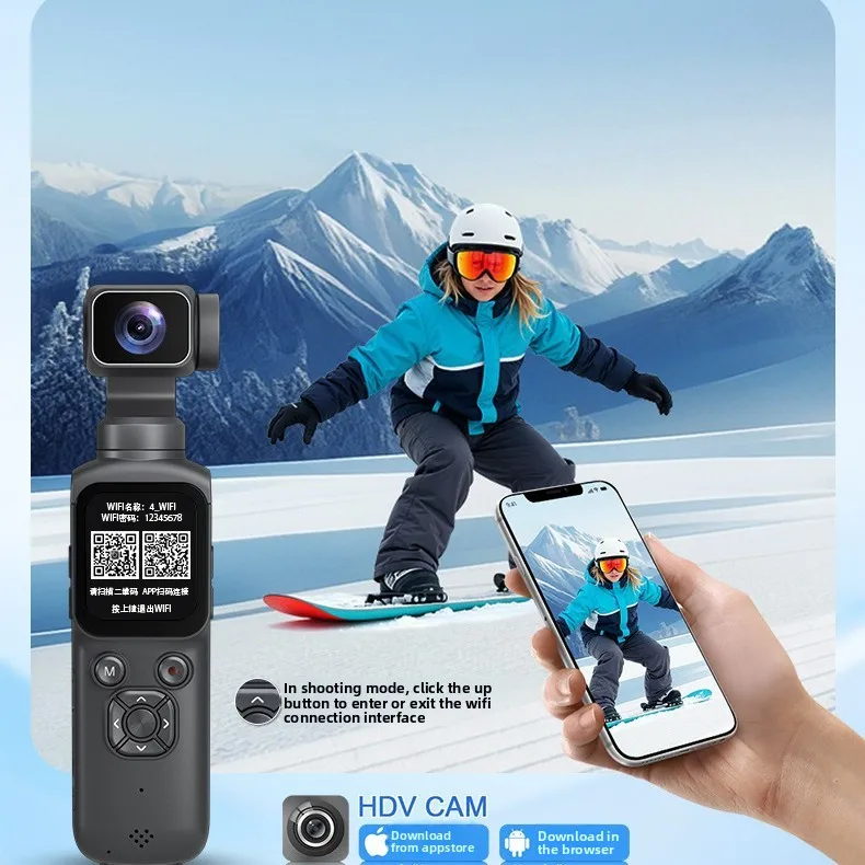 Handheld Pocket Digital Camera - Travel Vlog Accessories 评论和价格