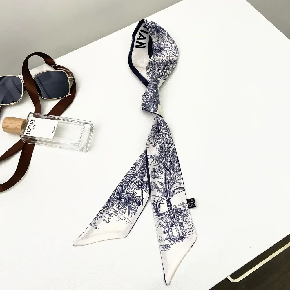 Extended Ribbon Scarf, Silk Ha - Travel Hair Accessories 评论和价格