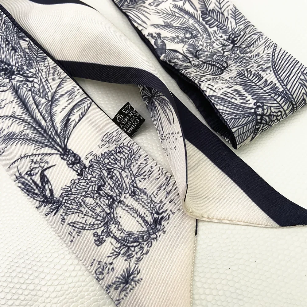 Extended Ribbon Scarf, Silk Ha - Travel Hair Accessories 评论和价格