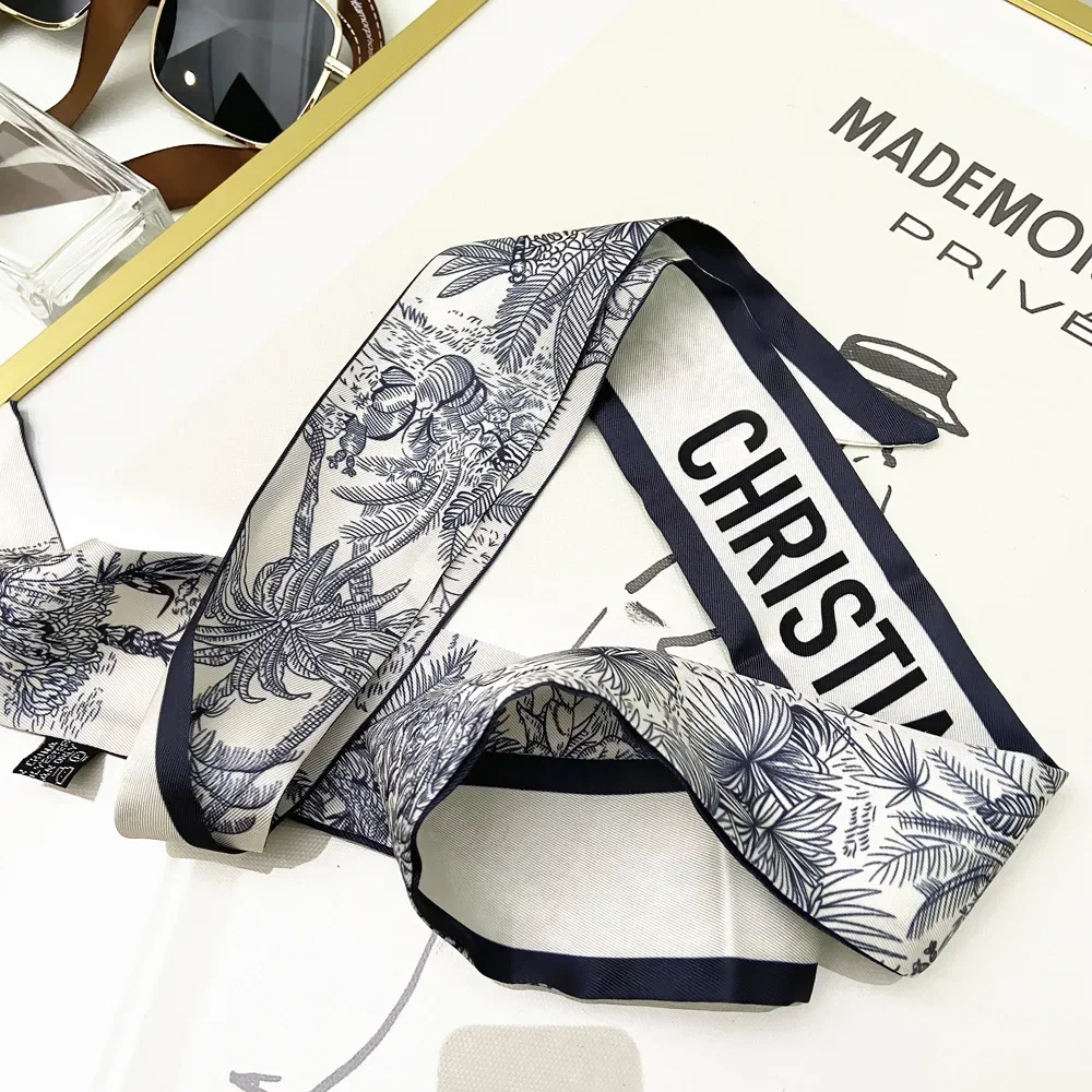 Extended Ribbon Scarf, Silk Ha - Travel Hair Accessories 评论和价格