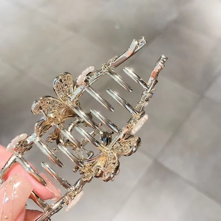 1 Pcs Metal Hair Claw Pearl Ha - Travel Hair Accessories 评论和价格