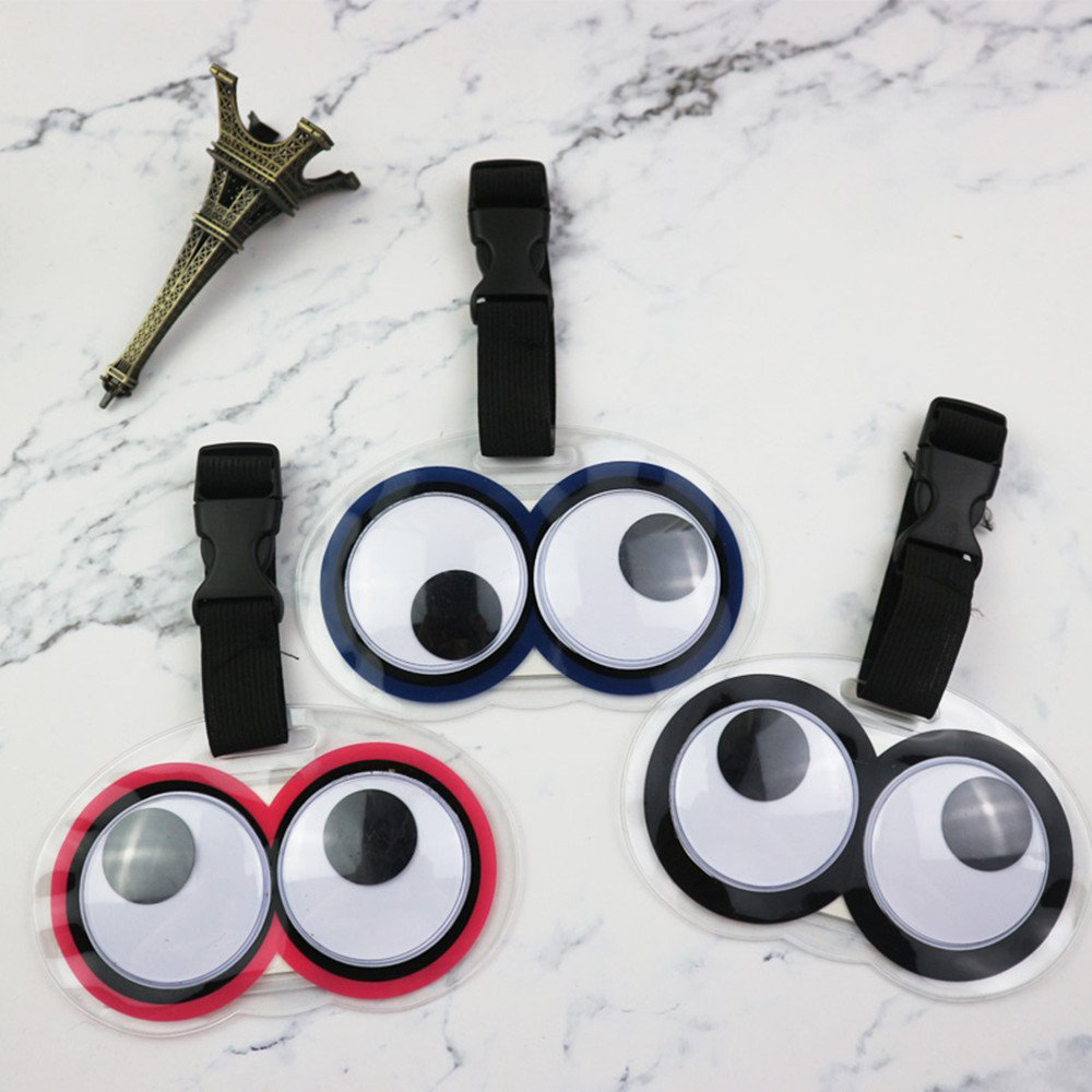 Cute Eyes Luggage Tags Funny S - Travel Accessories International 评论和价格