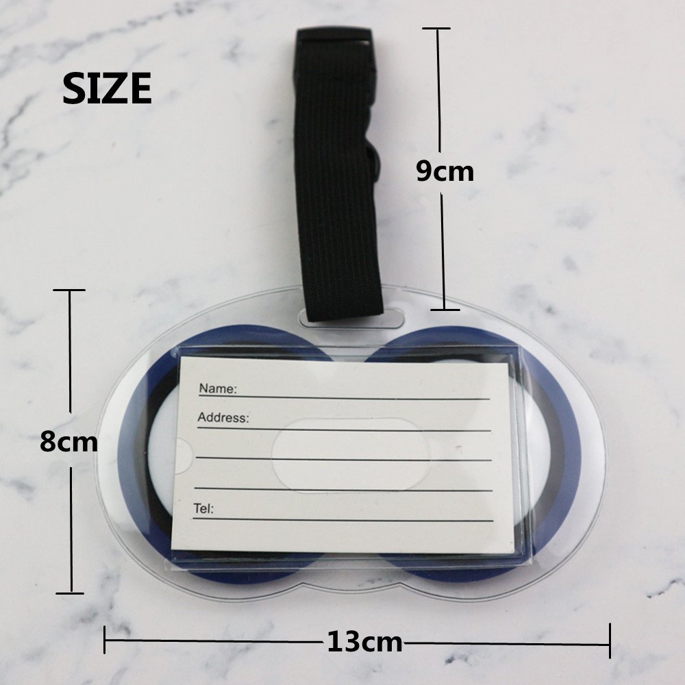 Cute Eyes Luggage Tags Funny S - Travel Accessories International 评论和价格