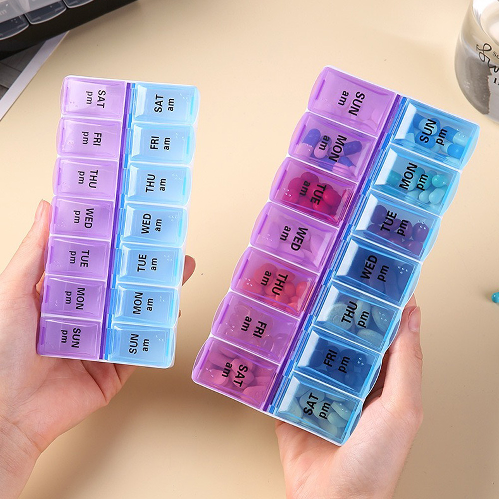 14 Compartments Independent Pi - Travel Accessories Kit 评论和价格