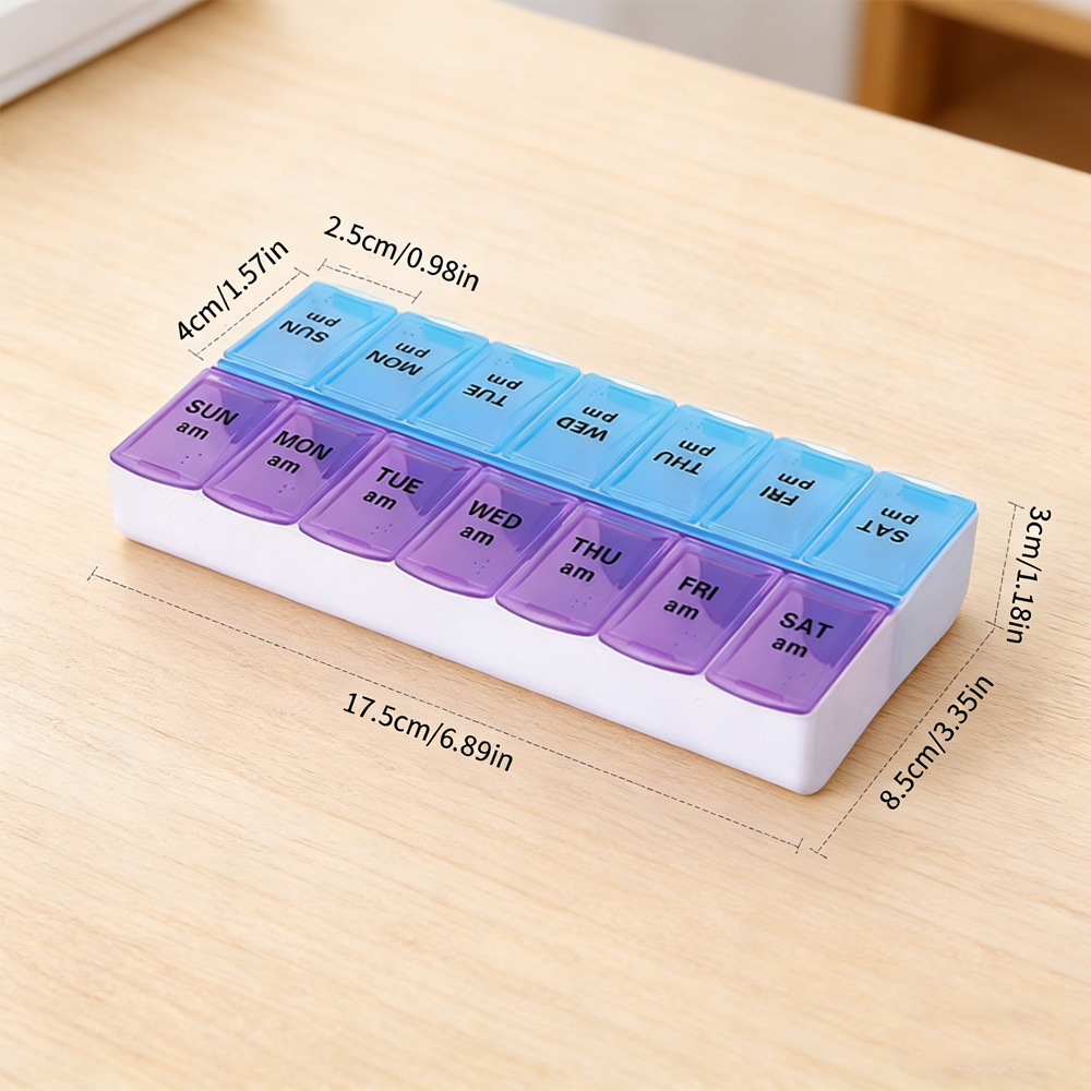 14 Compartments Independent Pi - Travel Accessories Kit 评论和价格