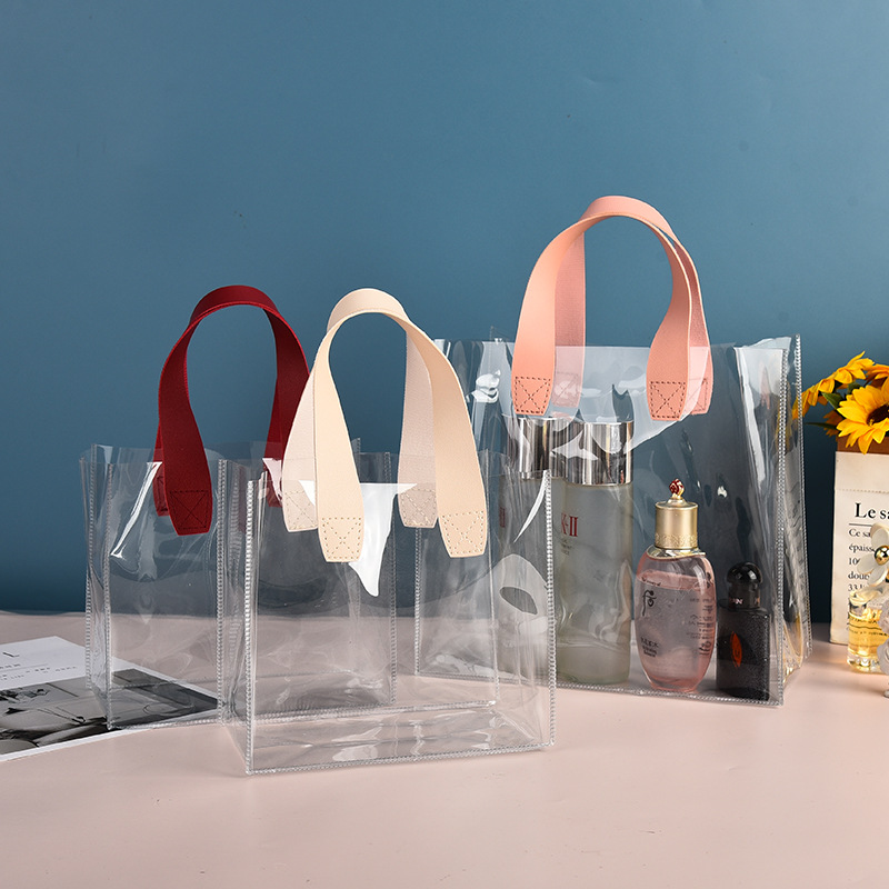 Transparent Pvc Clear Tote Lar - Travel Accessories Shops 评论和价格