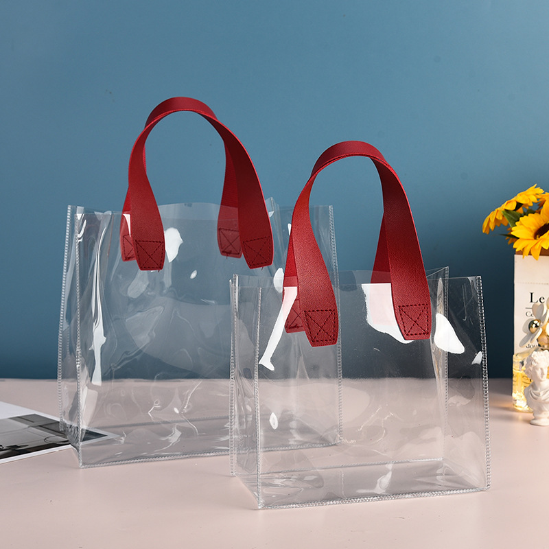 Transparent Pvc Clear Tote Lar - Travel Accessories Shops 评论和价格