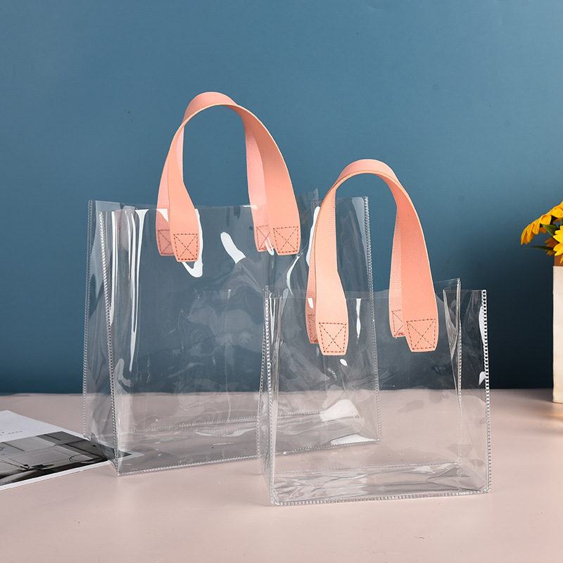 Transparent Pvc Clear Tote Lar - Travel Accessories Shops 评论和价格