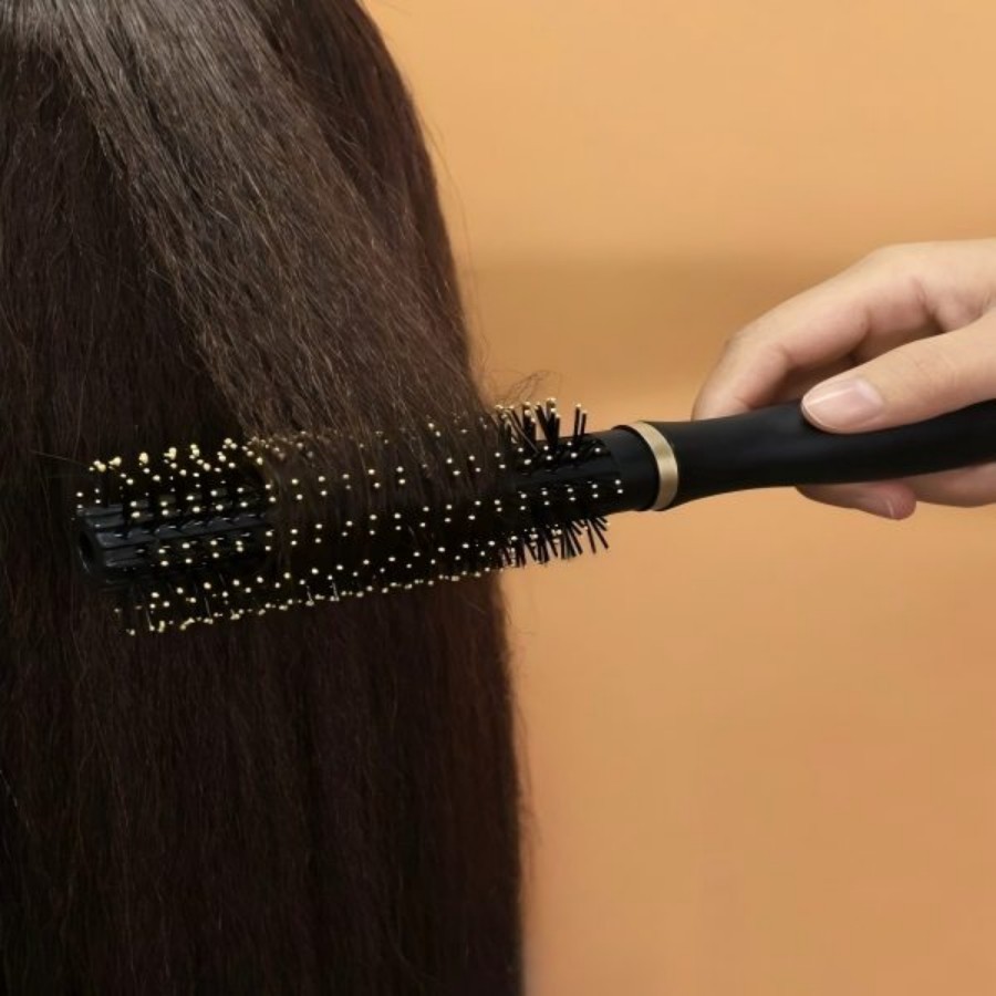 Black Portable Hair Comb Brush - Travel Accessories Gifts For Women 评论和价格