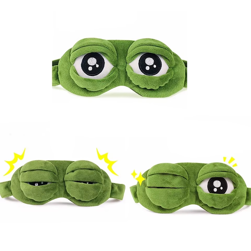 Frog Shaped Eye Mask Party Gam - Travel Hair Accessories 评论和价格