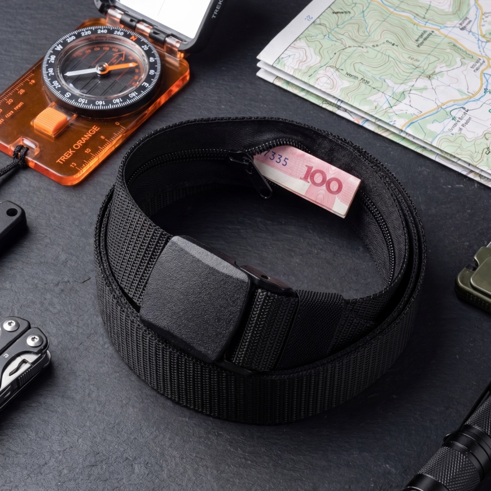 Men Anti-Theft Travel Belt Wit - Money Belt Hidden 评论和价格