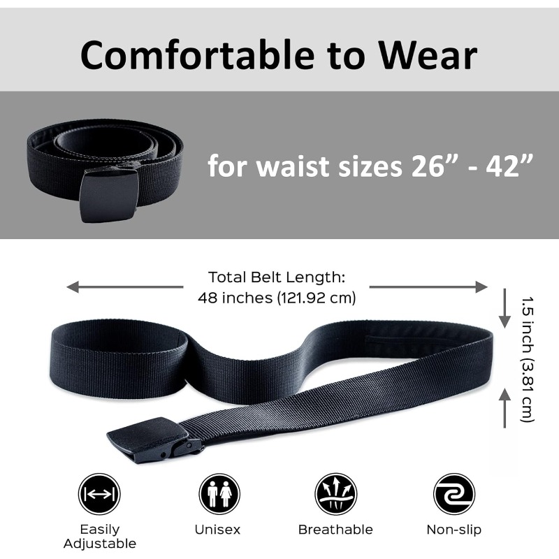 Travel Security Belt with Hidd - Money Belt Hidden 评论和价格
