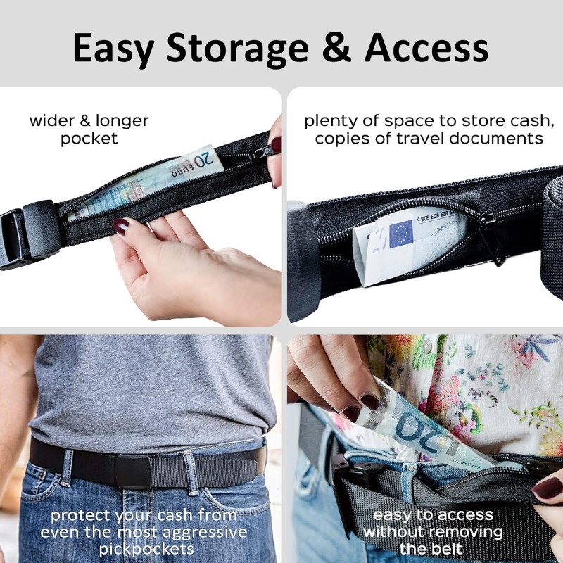 Travel Security Belt with Hidd - Money Belt Hidden 评论和价格