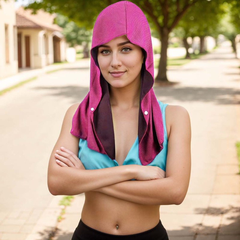 Quick Dry Cooling Hoodie Towel - Travel Towel Quick Dry 评论和价格