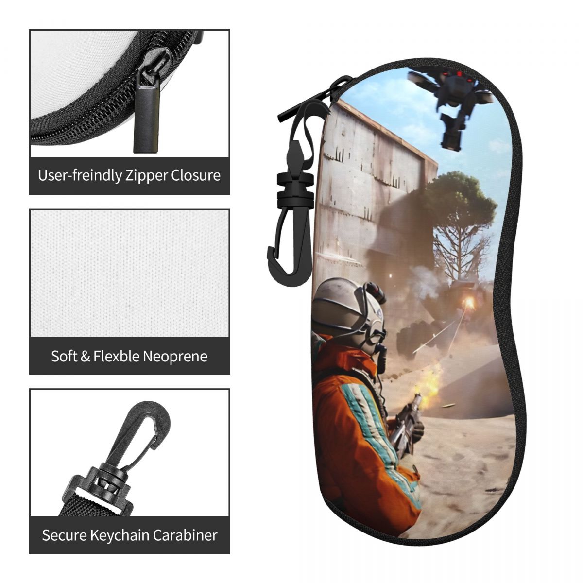 ARC Raiders Glasses Case Trave - Travel Reading Accessories 评论和价格