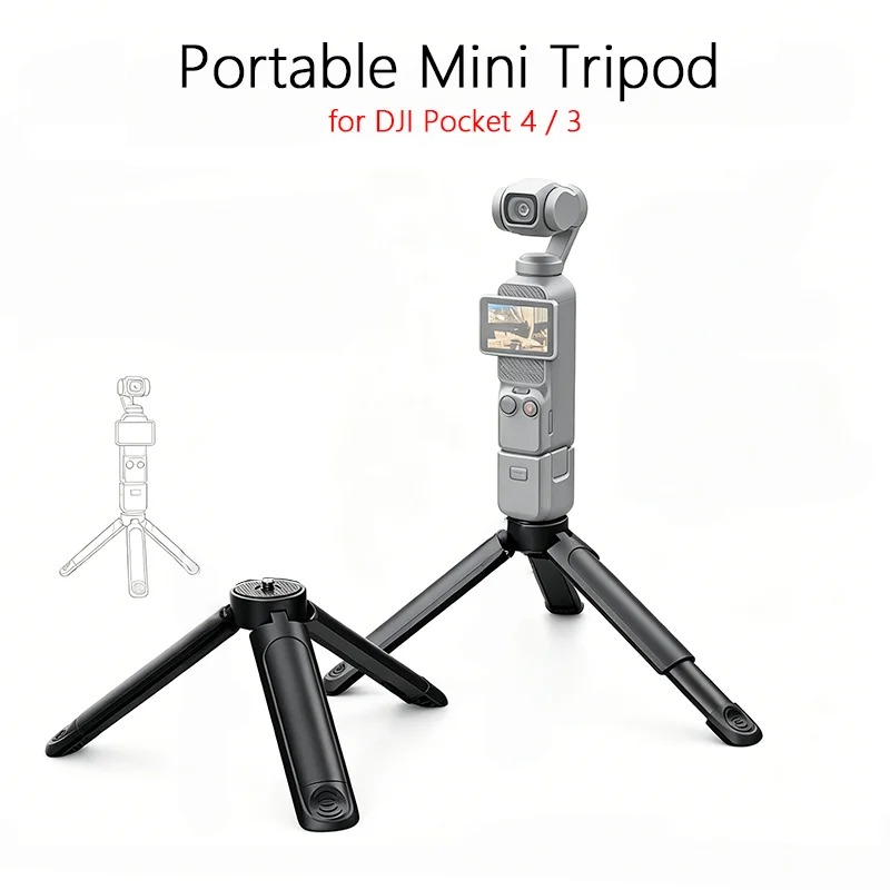Foldable Mini Tripod for DJI O - Travel Vlog Accessories 评论和价格