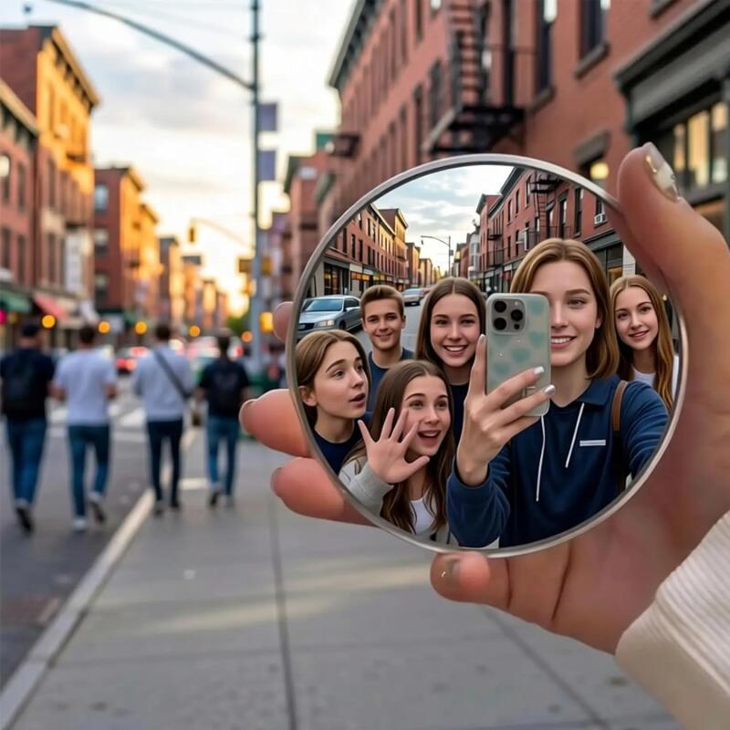 Handheld Selfie Mirror Portabl - Travel Vlog Accessories 评论和价格