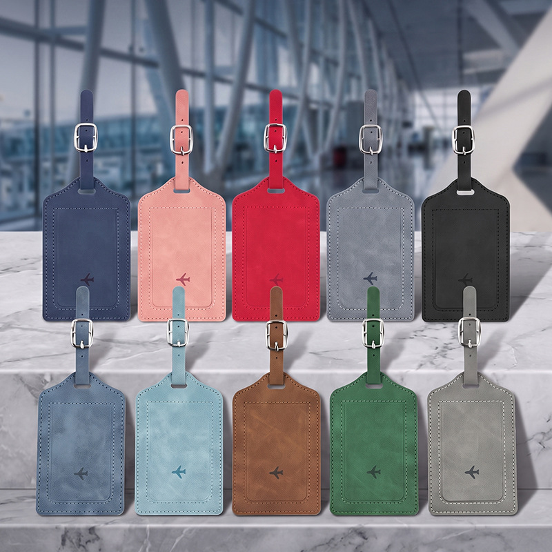 1PC PU Leather Luggage Tag Wom - Travel Accessories International 评论和价格
