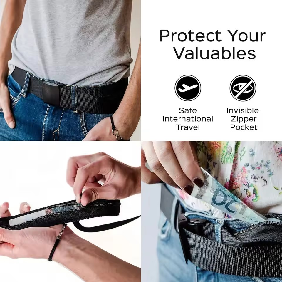 New A Travel Cash Anti-Theft B - Money Belt Hidden 评论和价格