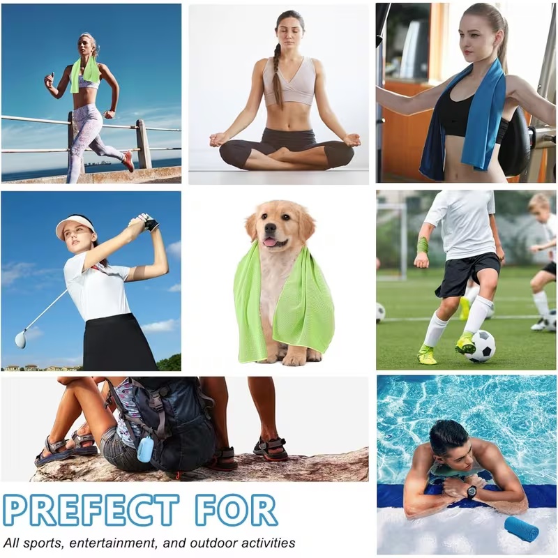 1/2pcs Cold Feeling Sports Qui - Travel Towel Quick Dry 评论和价格