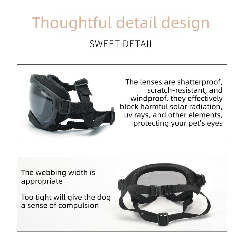 Pet Goggles Wind Sand UV Prote - Travel Accessories Gift Ideas 评论和价格