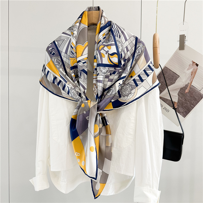 Silk Square Scarf Women Accura - Travel Hair Accessories 评论和价格