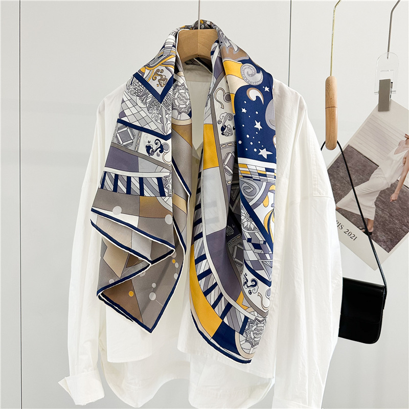 Silk Square Scarf Women Accura - Travel Hair Accessories 评论和价格