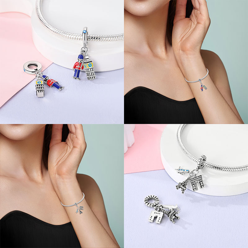 World Landmark Beads Original  - Travel Accessories Gifts For Women 评论和价格