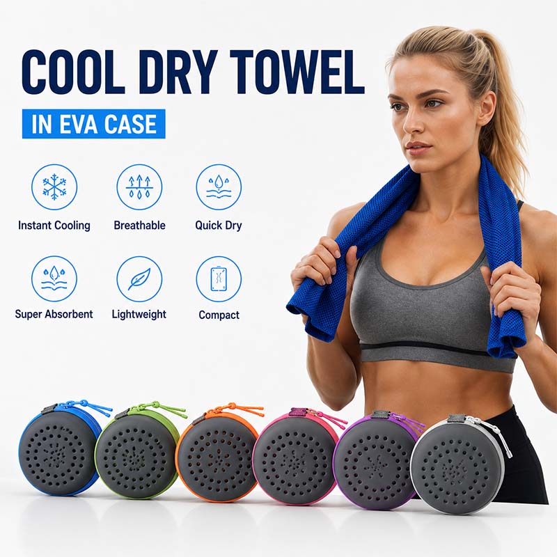 Portable Cooling Sports Towel  - Travel Towel Quick Dry 评论和价格