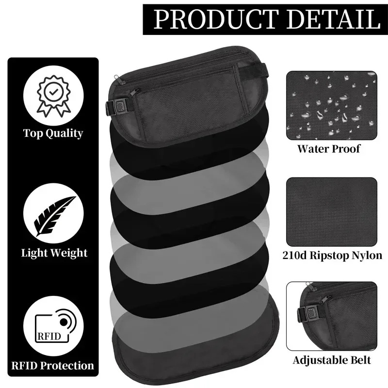 Sport Running Wais Bag Invisib - Money Belt Hidden 评论和价格