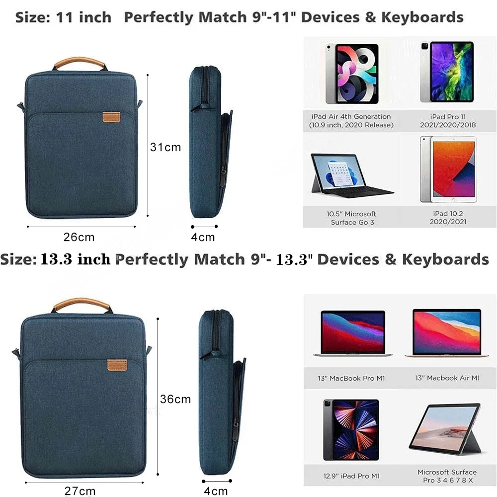Tablet Sleeve Bag For iPad Sam - Xiaomi Travel Accessories 评论和价格