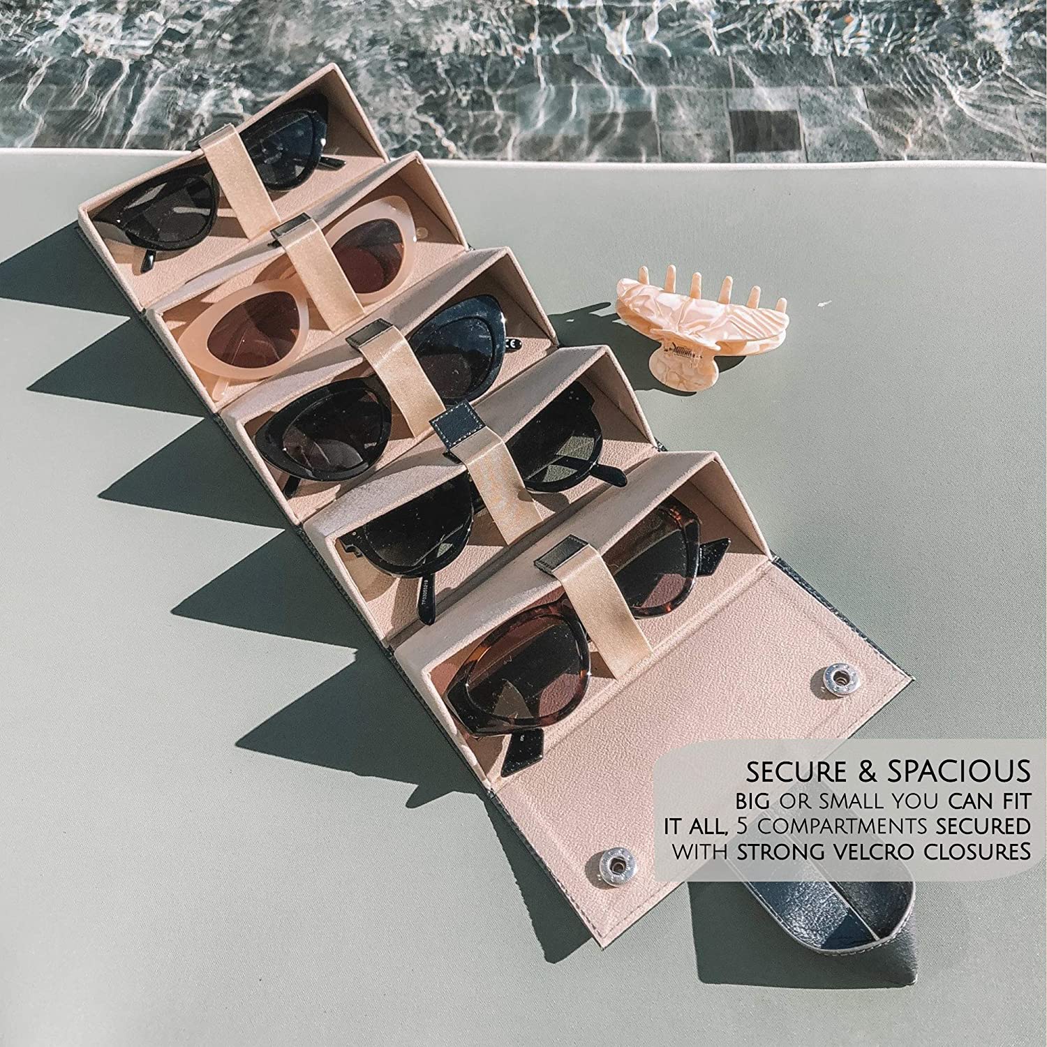 Glasses Storage  Eyewear Holde - Travel Accessories Gift Ideas 评论和价格